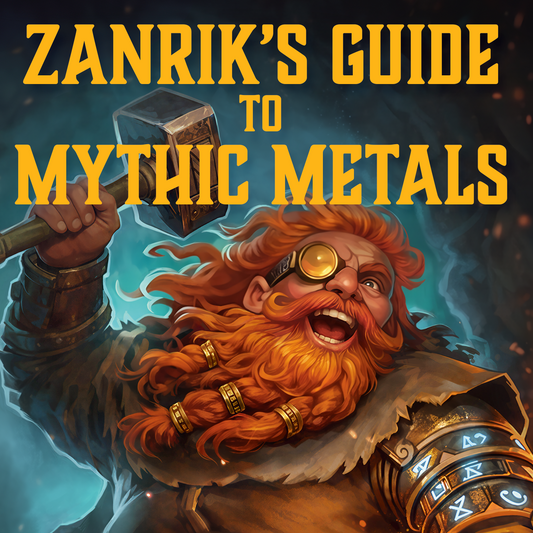 Zanrik's Guide To Mythic Metals - Forgecraft Handbook Softcover