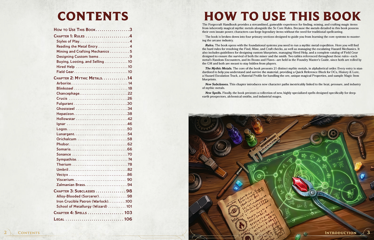 Zanrik's Guide To Mythic Metals - PDF Bundle