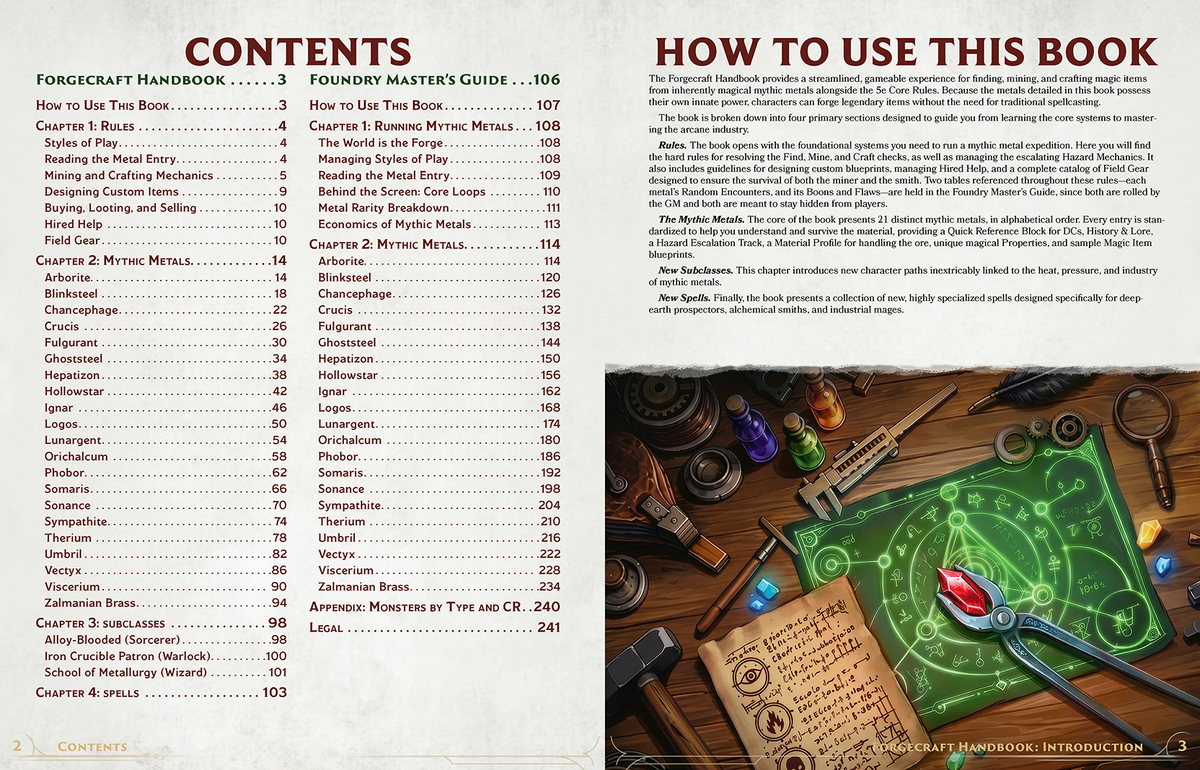 Zanrik's Guide To Mythic Metals - Hardcover Omnibus Edition